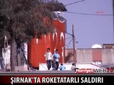 ŞIRNAK'TA POLİS MERKEZİNE ROKETATARLI SALDIRI