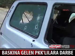 KARAKOLA BASKINA GELEN PKK'LILARA DARBE: 2 PKK'LI ÖLÜ