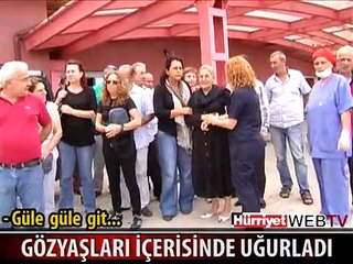 EŞİNİN ORGANLARINA VEDA EDERKEN HEM AĞLADI HEM AĞLATTI