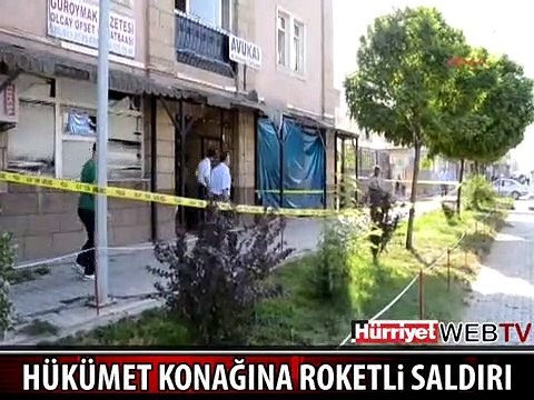 HÜKÜMET KONAĞINA ROKETLİ SALDIRI