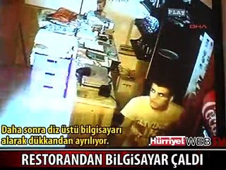 KAMERAYA BAKA BAKA ÇALDI