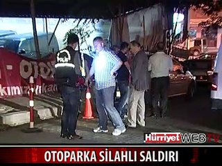 OTOPARKA SİLAHLI SALDIRI