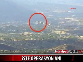HAKKARİ'DE TERÖRİSTLERE BOMBA YAĞDI
