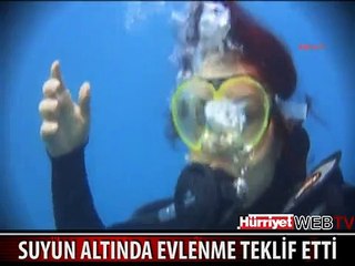 BÖYLE EVLİLİK TEKLİF ETTİ