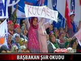 BAŞBAKAN ŞİİR OKUDU, AĞLADI, AĞLATTI