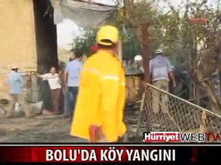 KOCA KÖY ALEV ALEV YANDI