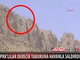 ŞEMDİNLİ'DE DERECİK TABURUNA PKK'LILAR HAVANLA SALDIRDI