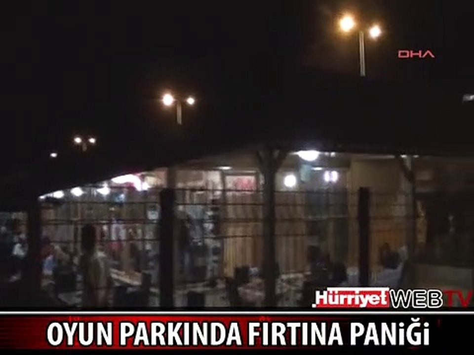 ŞİŞME OYUN PARKI ÇOCUKLARLA DENİZE UÇTU