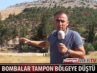 BOMBALAR TAMPON BÖLGEYE DÜŞTÜ