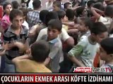 EKMEK ARASI KÖFTEYİ ALABİLMEK İÇİN BİRBİRLERİNİ EZDİLER