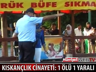 KISKANÇLIK CİNAYETİ: 1 ÖLÜ, 1 YARALI