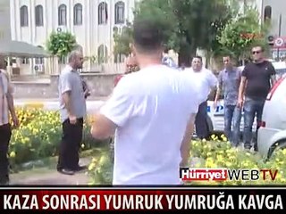 Video herunterladen: YUMRUK YUMRUĞA BİRBİRLERİNE GİRDİLER