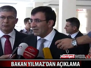 BAKAN YILMAZ MAYINLI SALDIRIYLA İLGİLİ KONUŞTU