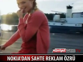 NOKİA'DAN SAHTE REKLAM ÖZRÜ
