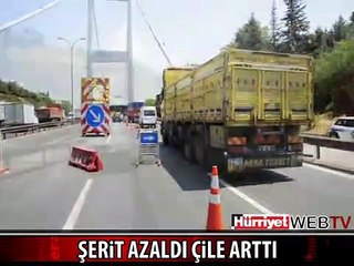 FSM'DE ŞERİT AZALDI, ÇİLE ARTTI