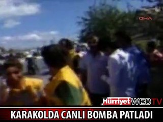İSTANBUL'DA KARAKOLDA CANLI BOMBA DEHŞETİ