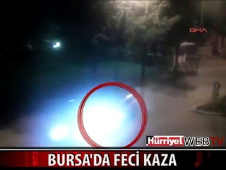 KAZA ANI GÜVENLİK KAMERASINA BÖYLE YANSIDI