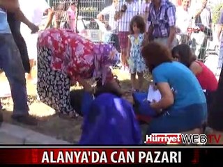ALANYA'DA FECİ KAZA