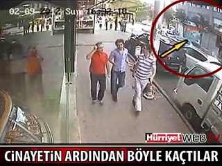MAÇA GİDEN GENCİ ÖLDÜRDÜKTEN SONRA BÖYLE KAÇTILAR
