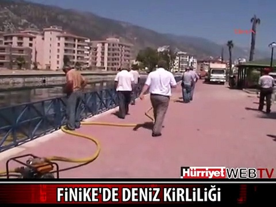 FİNİKE SAHİLİNE DAYANAN BÜYÜK TEHLİKE