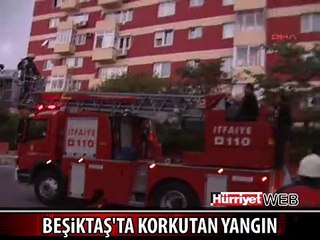 BEŞİKTAŞ'TA KORKU DOLU DAKİKALAR