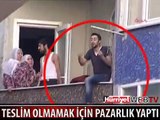 ELİNDE SİLAHLA BÖYLE PAZARLIK YAPTI