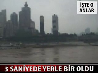 3 SANİYEDE GÖKDELENİ YERLE BİR ETTİLER