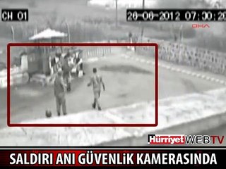 TRABZON'DAKİ HAİN SALDIRININ GÖRÜNTÜLERİ ORTAYA ÇIKTI