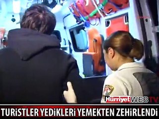 BODRUM'DA TURİSTLER ZEHİRLENDİ