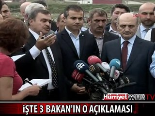BAKAN BAYRAKTAR: YAĞMUR YAĞIYOR HADİ GİDELİM