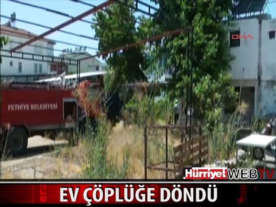 EVDEN BİR KAMYON ÇÖP ÇIKTI