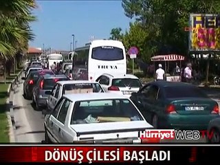 DÖNÜŞ ÇİLESİ BAŞLADI