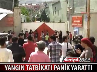 HAKKARİ CEZAEVİ'NDE PANİK YARATAN TATBİKAT