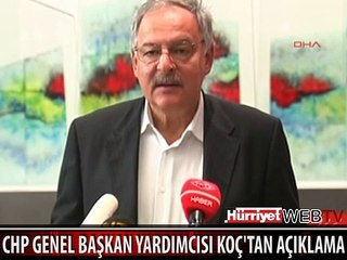 CHP GENEL BAŞKAN YARDIMCISI KOÇ: TERÖRÜN DAYANDIĞI NOKTA ORTADADIR