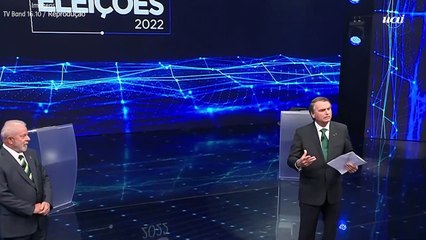 Bolsonaro para Lula em debate: “Promete o tempo todo, até picanha e cerveja”