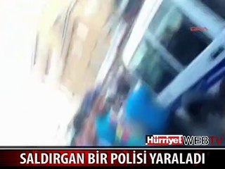 İSTİNYE BOMBACISI BİR POLİSİ YARALADI