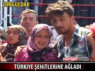 TÜRKİYE ŞEHİTLERİNE AĞLIYOR