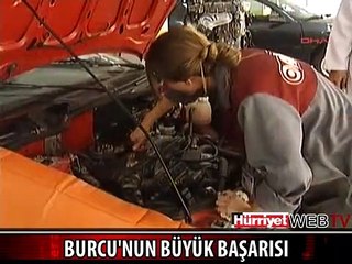 17 YAŞINDAKİ BURCU'NUN BÜYÜK BAŞARISI