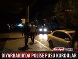 DİYARBAKIR'DA KAVGA İHBARINA GİDEN POLİSLERE ATEŞ AÇILDI