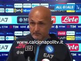 Napoli-Bologna 3-2 16/10/22 intervista post-partita Luciano Spalletti