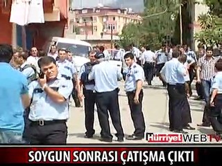 PENDİK'TE KUYUMCU SOYGUNU SONRASI ÇATIŞMA