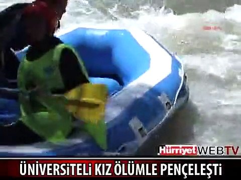 ÜNİVERSİTELİ GENÇ KIZIN ÇIĞLIKLARI TORTUM ÇAYI'NI İNLETTİ