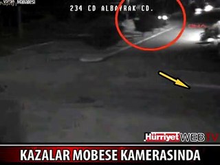 O KAZA SANİYE SANİYE GÖRÜNTÜLENDİ