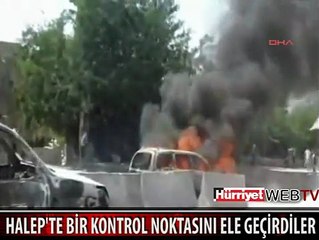 HALEP'TE BİR KONTROL NOKTASI ELE GEÇİRİLDİ