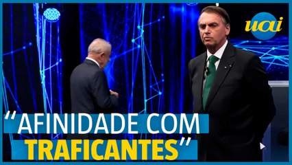 Bolsonaro cita PCC e Lula rebate sobre crime organizado