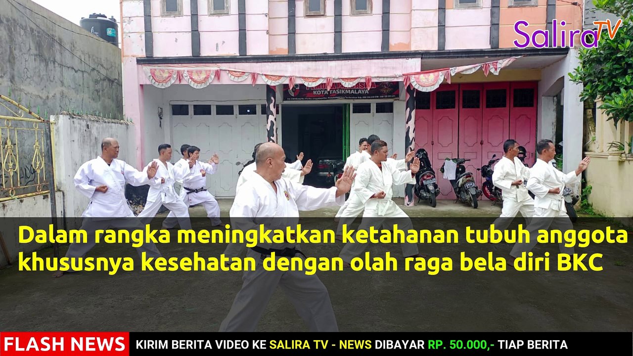 Latihan Beladiri BKC Anggota Koti MPC Pemuda Pancasila Kota Tasikmalaya