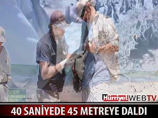 'SÜPER KUŞ'TAN REKOR DALIŞ