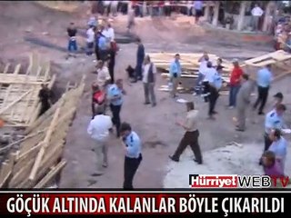 CAMİNİN İSTİNAT DUVARI ÇÖKTÜ: 1 İŞÇİ ÖLDÜ