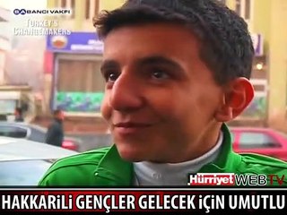 HAKKARİLİ GENÇLER GELECEK İÇİN UMUTLU