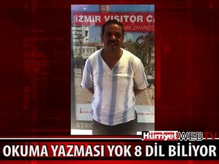 İZMİR'Lİ FAYTONCU 8 DİL BİLİYOR AMA OKUMAYI BİLMİYOR